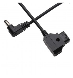 dc5.5*2.5mm angle male to d-tap male spring cable